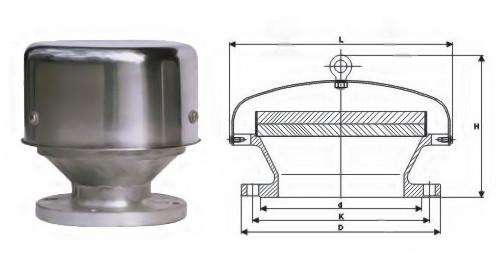 FZT-1阻火通氣帽 FZT-1阻火通氣帽