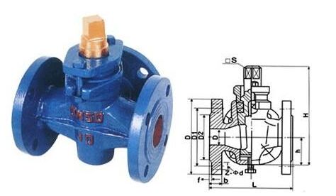 三通法蘭銅芯旋塞閥結(jié)構(gòu)圖 三通法蘭銅芯旋塞閥結(jié)構(gòu)圖