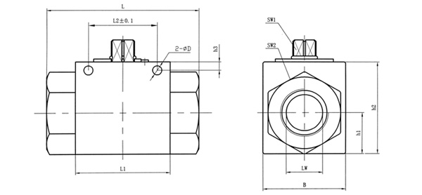 VH2V高壓球閥 VH2V高壓球閥