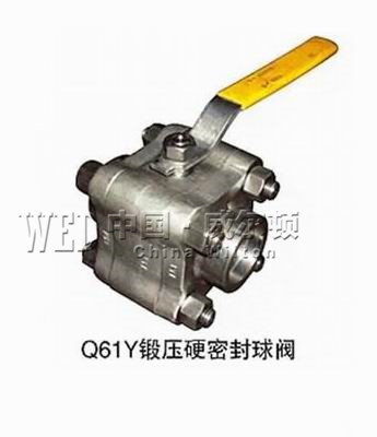 鍛壓硬密封球閥Q61Y